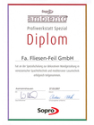 Sopro Ambiento ProfiWerkstatt - Diplom Fliesen Feil GmbH