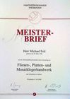 Meisterbrief - Michael Feil